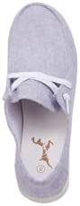 Womens Loafers Flats Low Heel Slip On Canvas Lace Up Footwear Closed Toe Comfortbale Slides Walking Shoes
