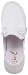 Womens Loafers Flats Low Heel Slip On Canvas Lace Up Footwear Closed Toe Comfortbale Slides Walking Shoes