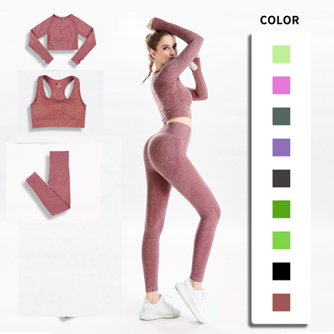 Women Seamless Yoga Set