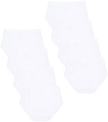 Women's 8-Pack Basic Briefs Cotton Panties Underwear