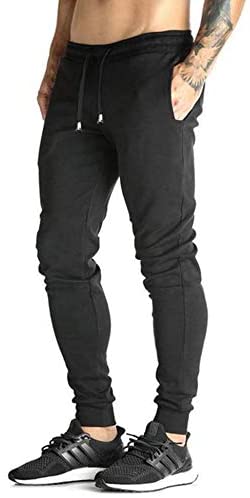 Men's Athletic Sweatpants Slim Fit Fitness Active Running Joggers Pants