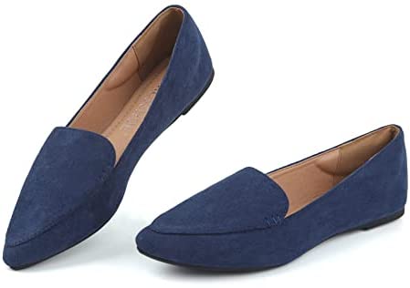 MUSSHOE Loafers for Women Comfortable Pointed Toe Women's Loafers & Slip-ons Women's Flats Flats Shoes Women