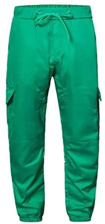 Men's Fashion Joggers Sports Trousers Casual Elastic Waist Cotton Cargo Pants