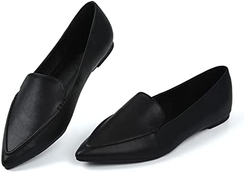 MUSSHOE Loafers for Women Comfortable Pointed Toe Women's Loafers & Slip-ons Women's Flats Flats Shoes Women