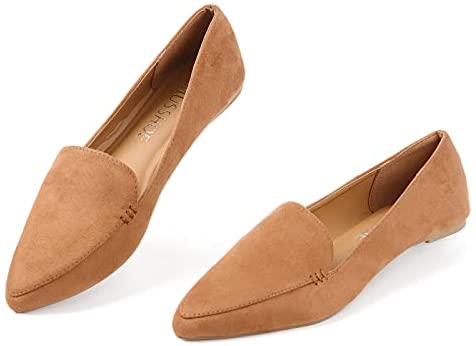 MUSSHOE Loafers for Women Comfortable Pointed Toe Women's Loafers & Slip-ons Women's Flats Flats Shoes Women