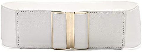 Beltox Womens 3" Wide Belt Elastic Stretch Cinch Waistband Lady Cummerband