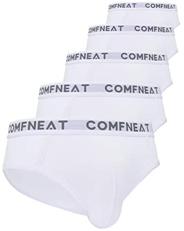 Men's 5-Pack Briefs Bamboo Rayon Stretchy Ultra Soft Comfy Underwear
