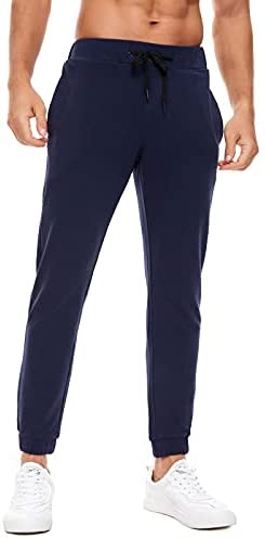 Men's Sweatpants with Pockets Joggers Sweatpants Slim Fit