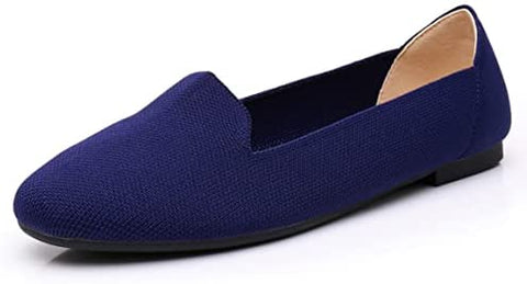 VenusCelia Women's Nimble Knit Flat Shoe