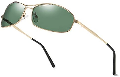 ELITERA Polarized Sunglasses for Men Women Metal Frame UV Protection