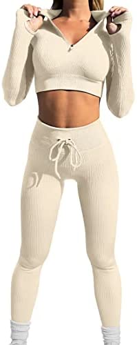 2 Pieces Yoga Workout  Sets for Women