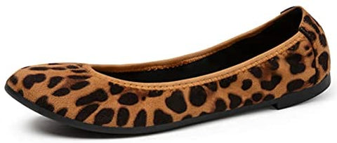 katliu Women Comfort Flats Round Toe Ballet Flats Slip on Walking Flat Shoes