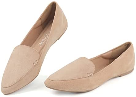 MUSSHOE Loafers for Women Comfortable Pointed Toe Women's Loafers & Slip-ons Women's Flats Flats Shoes Women