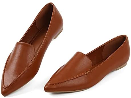 MUSSHOE Loafers for Women Comfortable Pointed Toe Women's Loafers & Slip-ons Women's Flats Flats Shoes Women