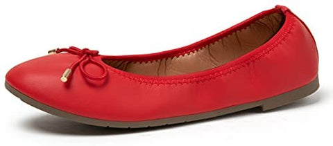katliu Women Comfort Flats Round Toe Ballet Flats Slip on Walking Flat Shoes
