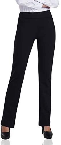 Black Leggings for Women, Super Comfy Stretchy Straight Leggings