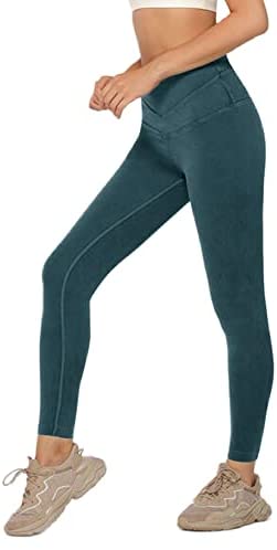Women's High Waisted Workout Yoga Pants Tummy Control Stretch Skinny Gym Running Legging with Hidden Pocket