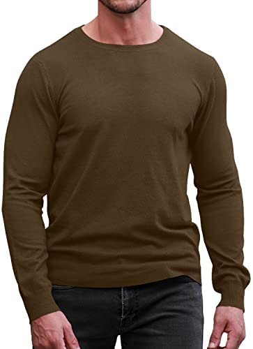 Men's Casual Slim Fit Basic Sweaters for men