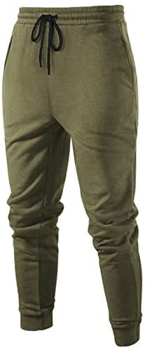 Men's Athletic Workout Pants Fitness Tapered Joggers Track Sweatpants
