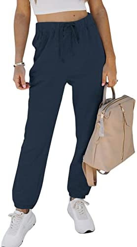 Fleece Joggers for Women Athletic Sweatpants Fall Clothes Comfy Lounge Pajamas Yoga Pants with Pockets