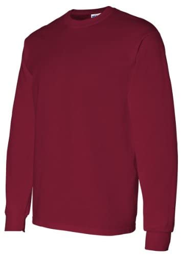 Gildan Heavy Cotton 100% Cotton Long Sleeve T-Shirt.