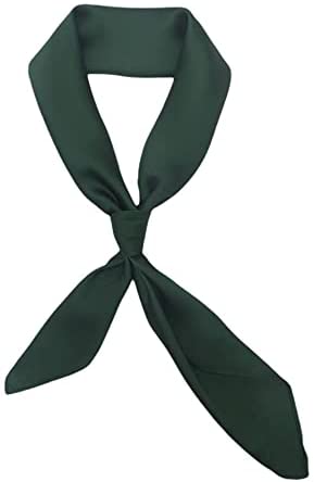 FONYVE Satin Silk Square Scarfs for Women Hair Scarves and Wraps Headscarf for Sleeping 27.5 × 27.5 inches