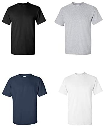 Gildan mens Ultra Cotton Adult Pack fashion t shirts US