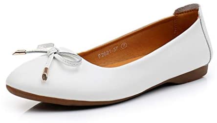 VenusCelia Women's Bowknot Ballet Dance Flat Shoe