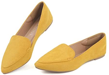 MUSSHOE Loafers for Women Comfortable Pointed Toe Women's Loafers & Slip-ons Women's Flats Flats Shoes Women