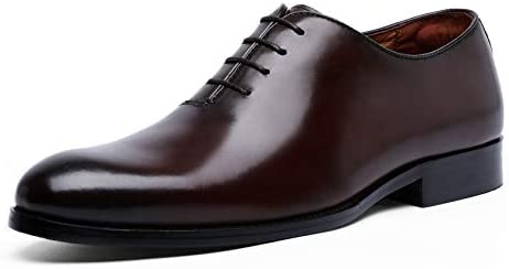 Classic Oxford Dress Shoes Mens Formal Business Lace-up Full Grain Leather Shoes for Men