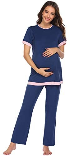 Women's Nursing Pregnancy Breastfeeding Loungewear Set