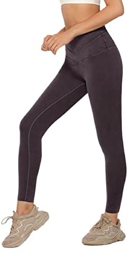 Women's High Waisted Workout Yoga Pants Tummy Control Stretch Skinny Gym Running Legging with Hidden Pocket