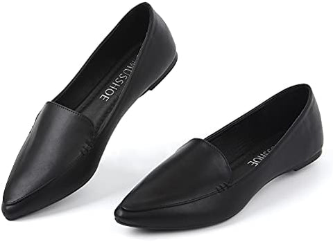 MUSSHOE Loafers for Women Comfortable Pointed Toe Women's Loafers & Slip-ons Women's Flats Flats Shoes Women