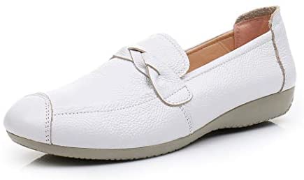 VenusCelia Women's Braid Dance Flat Shoe