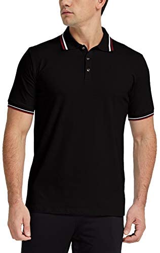 Men's Polo Shirt Long/Short Sleeve Casual Slim-fit Cotton Tee Top