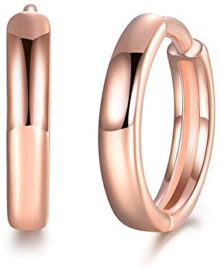 925 Silver Hoop Earrings for Women Girls
