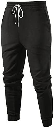 Men's Athletic Workout Pants Fitness Tapered Joggers Track Sweatpants