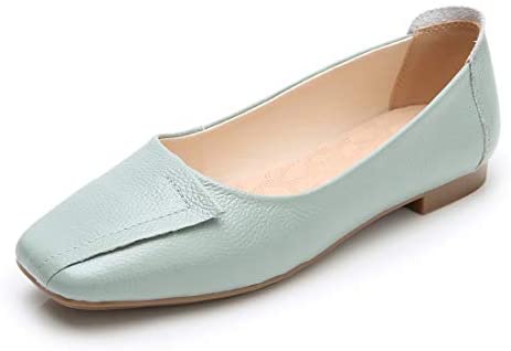 VenusCelia Women's Plain Dance Flat Shoe