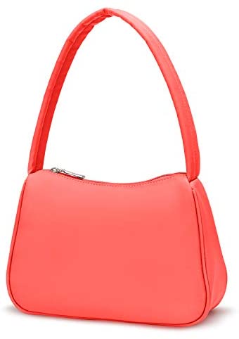 Yooumoga Designer Fashion Shoulder Bag for Women Small Lightweight Handbags Ladies Oxford Shoulder Purses with Zipper Closure