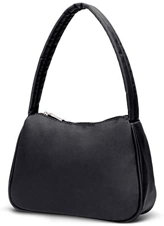 Yooumoga Designer Fashion Shoulder Bag for Women Small Lightweight Handbags Ladies Oxford Shoulder Purses with Zipper Closure