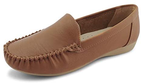 Women Slip on Loafers Casual Breathable Walking Flat Shoes
