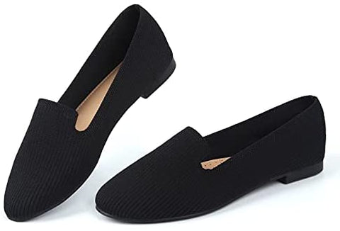 Samilor Loafers for Women Breathable Mesh Flats Shoes Women Slip On Round Toe Loafers for Women Comfortable Low Wedge Casual Shoes