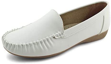 Women Slip on Loafers Casual Breathable Walking Flat Shoes