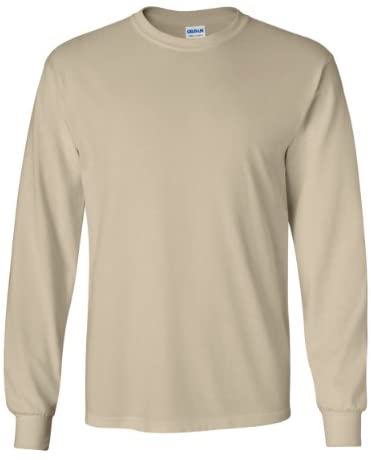 Gildan Big Men's Cotton Long Sleeve T-Shirt