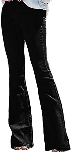 Women's Stretch Solid Bootcut Jeans