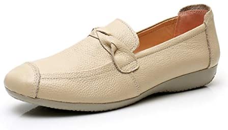 VenusCelia Women's Braid Dance Flat Shoe