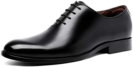 Classic Oxford Dress Shoes Mens Formal Business Lace-up Full Grain Leather Shoes for Men
