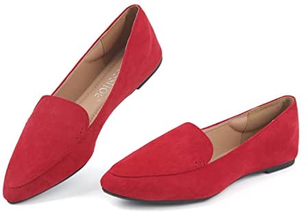 MUSSHOE Loafers for Women Comfortable Pointed Toe Women's Loafers & Slip-ons Women's Flats Flats Shoes Women