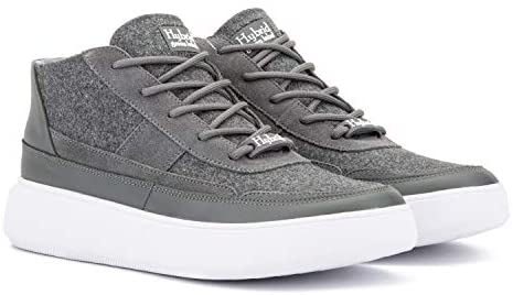 Hybrid Green Label Men's Tidal High Top Athletic Casual Tennis Hiking Walking Working Shoes, Sneakers, and Boots