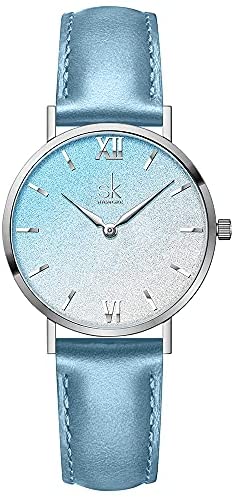 Ultra Thin Minialist Creative Starry Sky Women Watch